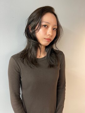 コードプラスリム(CODE+LIM) オリーブカラー/ライトニングカラー/レイヤーカット