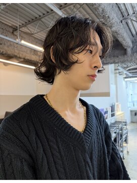 ナヌーク ダイカンヤマ(nanuk daikanyama) ニュアンスメンズパーマ