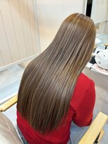 シダ(sida)&nbsp;ベージュブラウン ハイライトカラー