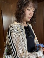 ヨロヘアー(YOLO hair) ミディアム ボブ パーマ