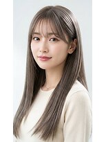 土曜日のクジラ 黒崎店&nbsp;髪質改善ストレートロングヘア