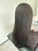スタイルジャパン 美里店(style JAPAN)&nbsp;オリーブブラウン　髪質改善カラー+カット+髪質改善ケア