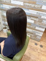 ハウオリ ヘアーワークス(Hauoli hair works)&nbsp;暖色カラー→寒色カラー、ブルーネイビー