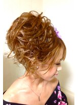 ヘアメイクサロンシャルメ(Hair Make Salon CHARMER)&nbsp;CHARMERふわすじアップスタイル
