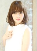 亀戸・錦糸町美容室 ナチュラルカールのミディアムヘア