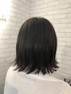 アマンヘアーサウス 吉祥寺南口店(Aman hair-s) クラシカルなオン眉ボブ by 齊藤美香【Aman hair吉祥寺】