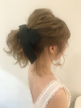 ヘアメイク エンカレッジ(HAIR MAKE encourage) ポニーテール