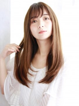 ヘアメイク ナル(hair make nalu) 大人可愛いナチュラルストレートスタイル