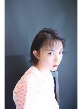 ブーケ(BOUQUET) 黒髪・大人かわいい・ボブ・伸ばしかけ・大人ボブ・小顔・耳掛け