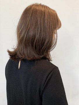 ヘアーアンドスパ フェリーチェ ミチ 野田屋町店(HAIR&SPA felice MICHI) 切りっぱなし風ボブ