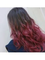 ゼノヘアー(xenohair)&nbsp;レッドグラデーション