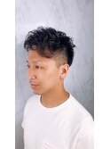 【メンズカット】刈り上げショート＆アシストパーマ