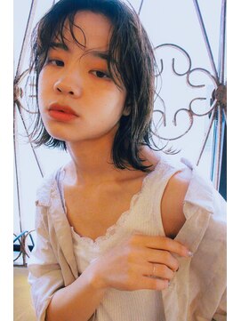 シロ(silo.) silo./切りっぱなしボブにあきたらフロントレイヤーをプラス♪