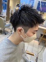 テトラ バイ ネオリーブ 横浜西口店(tetra by neolive)&nbsp;横浜★ソフトパーマのアップバングショート