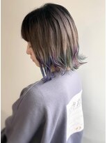 エル セルカ 高田馬場(el CERCA)&nbsp;外国人バレイヤージュ×ユニコーンカラー【el CERCA高田馬場】