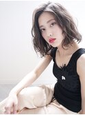 【WHOLE】マーメイドウェーブ×グレージュ