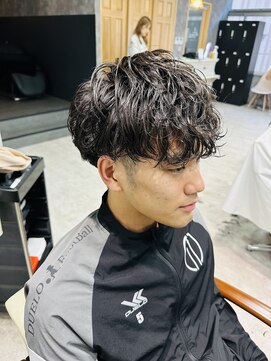 フォンド 津田沼(fond.) ハイライト/マッシュパーマ/束感/波巻き/津田沼駅