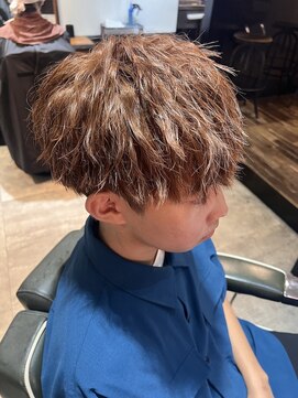 エイトメン 上野店(EIGHT MEN) メンズ/波巻きツイストスパイラル/波打ちパーマ/上野駅