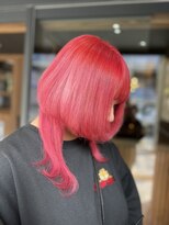 カフェアンドヘアサロン リバーブ(cafe&hair salon re:verb) cherry pink☆