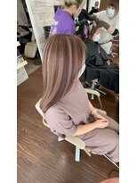 ヘアーショップ エヌアンドエー 幸手店(hairshop N&A) サラ艶ロング髪質改善カラー/ダブルカラー/ハイライト#1