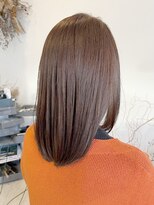 レポヘアー(Repos hair)&nbsp;20代30代40代髪質改善ココアブラウン艶感ストレート透明感