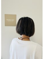 ケイカヘア(KEIKA Hair)&nbsp;ナチュラルな透明感白髪ぼかし