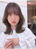 レイヤーカット/前髪カット/くびれヘア/ウエットヘア/髪質改善