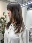 レイヤーカット 韓国レイヤー ハッシュカット