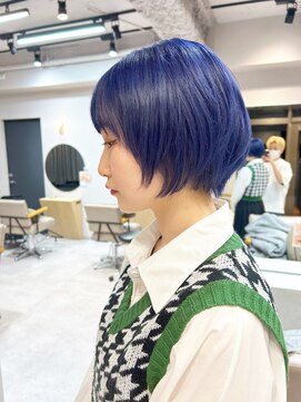 モク 立川(moc) moc style 立川/韓国/ブリーチ/髪質改善/前髪/顔まわり/ショート