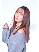 レム 山形1号店(REM) カット×ロング×ピンク