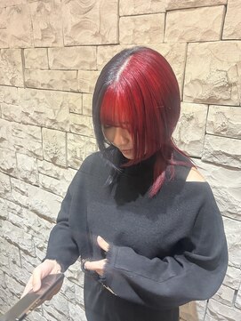 ボン セジュール(Bon sejour) ツートーンカラー♪ /透明感カラー/髪質改善トリートメント