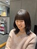 【梅雨対策】前髪縮毛矯正＋カット+2stepクイックトリートメント