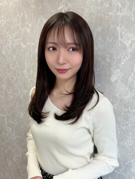 テイル 平井店(TaLe) ショコラブラウン×レイヤーカット★megu