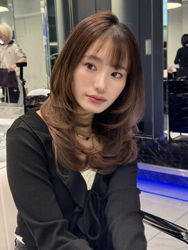 レディアル 渋谷(REDEAL) 韓国ヘア/ブリーチ/暖色カラー/ワンホン【レイヤー/渋谷】