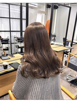 コビーバイジーナ 梅田茶屋町(Coby by Zina) チョコレートブラウン*艶カラー【hina】