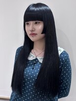 ゼスト フィーノ(ZEST fino)&nbsp;【KYOKA】黒髪ロングに姫カットで個性的に♪