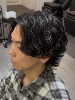 ビカムメンズヘアー 栄店(become men's hair)&nbsp;サーフカール/ウルフパーマ/センターパート/名古屋