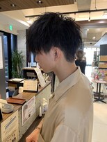 ゼンコー アオヤマ(ZENKO Aoyama)&nbsp;メンズカット波巻きパーマツイスパシャドウフェザー