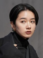 エリマ 横浜西口(elima)&nbsp;横浜西口顔周りレイヤーカットくびれヘア切りっぱなしボブ30代