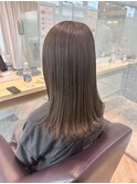 ミルクベージュ・セミロング