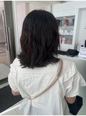 【パーマ】波ウェーブ