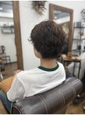ショート×くるくるパーマ×プードルパーマ