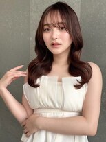 ハローバイシー 仙台(Hello by Sea)&nbsp;ココアベージュ×レイヤー[小顔/黒髪/オリーブグレー]