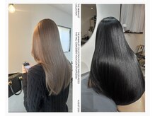 ◇髪質改善ケアでどんなカラーでも艶感溢れるスタイルに◇