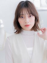 モッズヘア 越谷(mod's hair)&nbsp;イヤリングカラー外ハネくびれマレットヘアc7越谷20代30代40代