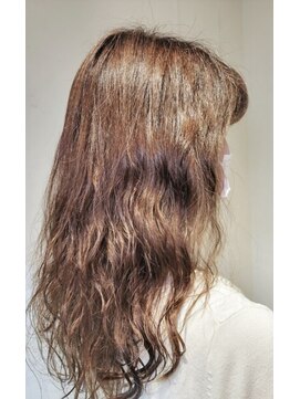 松本平太郎美容室 吉祥寺パートファイブ(PART5) 30代40代50代×ロングレイヤーウェーブ×パーマ×イノアカラー