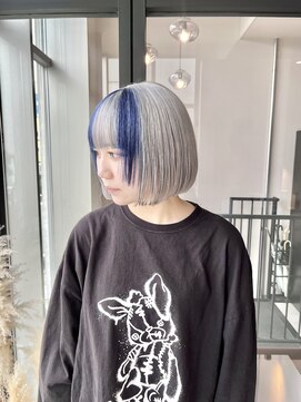 ソウィ(sowi) シルバー×ブルー