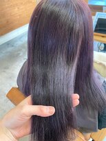 パプス ド コアフュール 宝塚中山寺店(Pap's de coiffeur) トステアカラーでラベンダーカラー♪