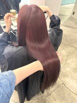 ジェム(GEM)&nbsp;【暖音】1回ブリーチ履歴でできる◎透明感ピンクブラウン♪