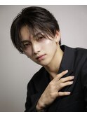 MEN’S HAIR/波巻きツイストスパイラル/リバースセンターパート